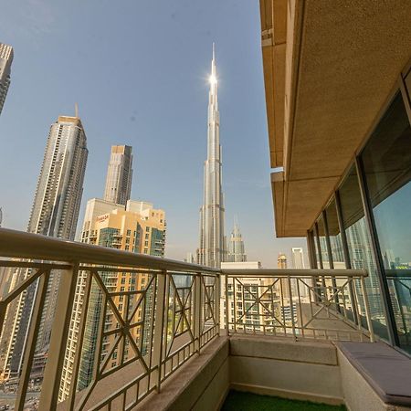 First Class 2Br With Full Burj Khalifa And Fountain View Дубай Экстерьер фото